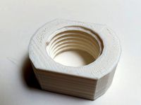 Atlas 6" Lathe Spindle Nut (1"x10 tpi) by paradug