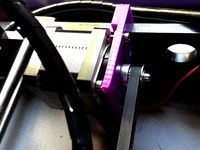 Hesine i3 - Y Axis Motor Mount for Astrosyn Damper by SquareMesh