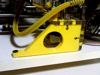 Z Axis Motor Bracket for Folger Prusa i3 (Acrylic Frame)  by juandavidbarrada