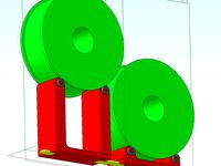 Alternative Filament Spool Holders for Raise3D N2/N2+ by socke