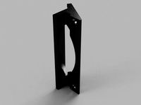 Printrbot 1405 Base Fan Mount (80 mm) by aclymer