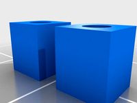 Toothpick Mount (two) by Retalora