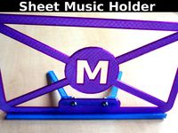 Sheet Music Holder by mdietz