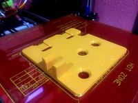 i3 printer top-right platform for filament spool by kel