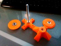 Spool Holder for wall mount by Spark111