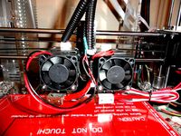 Dual Extruder Mount for FolgerTech Prusa I3 by Cruvola