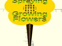 Flower Bed Marker by eboettcher