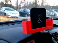 Holder and stand for Galaxy S6 and wireless charging pad  by mbarr192