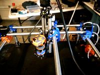 Mount for Ridgid Router Model # R24012 for Mostly Printed CNC by mattshane