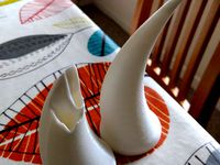 Viking Helmet Horns - Cracked Horn by pittance