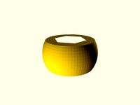 hex ball bearing, customizable by cheverus5265