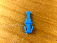 Lid catch spike for Brabantia Touch Bin by JSilver