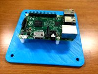 Raspberry Pi 2 VESA Mount(100mm x 100mm) by imaicom