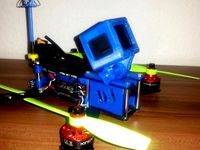 Lisam LS-210 / LS-180 GoPro Session Mount with Case by Kurtsteiner