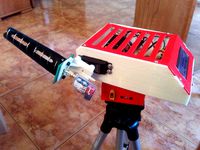 3d antenna tracker (Amv-open360tracker 8bits) by Ivan_Cillo