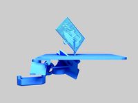 Tool along shaped like e-Nable Test by shivinteger