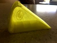 Packer Cheese Wedge jello shot cup by seagas