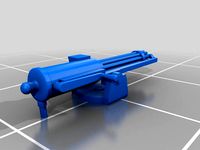 Gatling Gun in parts by korm