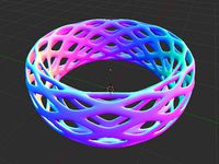 Voronoi Bracelet - Large by O3D