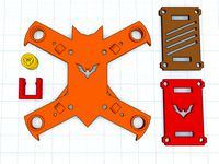 The Batarang 75mm MicroQuad by DwarfStarFPV