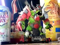 Orc blitzer from blood bowl by johnboyjr