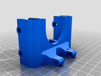 Kossel Double Carriage & Platform by Hadamard90