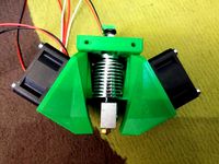 Fan Duct E3D v6 Volcano  by sobo84