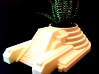 Succulent Pot - Aztec Temple V1 by Adrian_McCormack