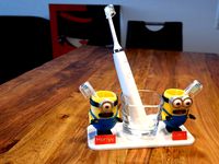 toothbrush holder minions by Zep_To_3D_Druck