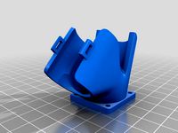 2-in-1 fan duct: extruder and filament cooler for Prusa i3 Steel (3D-Diy) by Hacmanhac