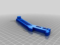 Spool Holder Prusa i3 Plus with wire slots by Gridley