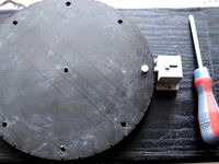 Table rotary scanning 3D objects and photo by tomil1