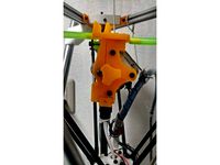 Flying Extruder for Kossel Mini (Deltas) by boksbox