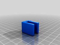 Prusa i3 8mm filament guide with 1mm fillet by philippe07024