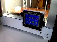 MKS TFT28 LCD mountplate by dintid