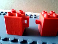 lego duplo fence adapter blocks by Svenergy