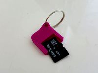 Micro SD/Micro Sim Holder Keychain by FwA