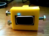 Microsoft Lifecam HD 3000 webcam cage/mount by tkbletsc