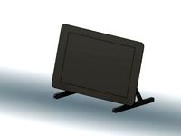 Raspberry Pi 7in Display Stand by spideyk21