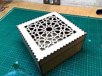 Moorish/Islamic/Muslim Laser Cut Box by DAcreates