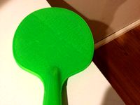 Ping Pong Paddle (Texture Optional) by Drewlink555