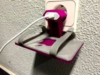 Filaflex base for cell phone charger holder by alpernia