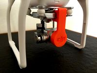 DJI Phantom 3 Standard Gimbal Lock  by Dolomite