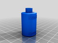 Z-Coupler M8 and M6 to 5mm, anti-Z-Wobble by Bogomi67