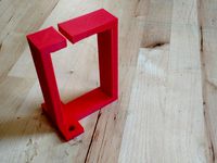 1U Server Rack Cable Ring by ComanderMuffif