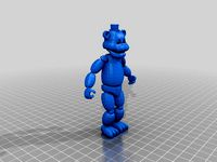Freddy Fazbear Model by SkullShocker_Gaming