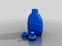 Bottle flask prop by mdhscenedesign