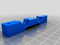 XYZ Da Vinci Duo - Groovemount Hotend Adapter by tjb1