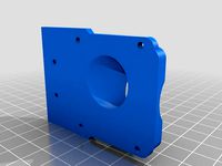 E3D V6 Mount for Da Vinci PRO - Slight Modification To Zac Alsobrooks Design by poppopbangbang