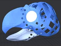 Puppet head base - version31 - bird by Tioh